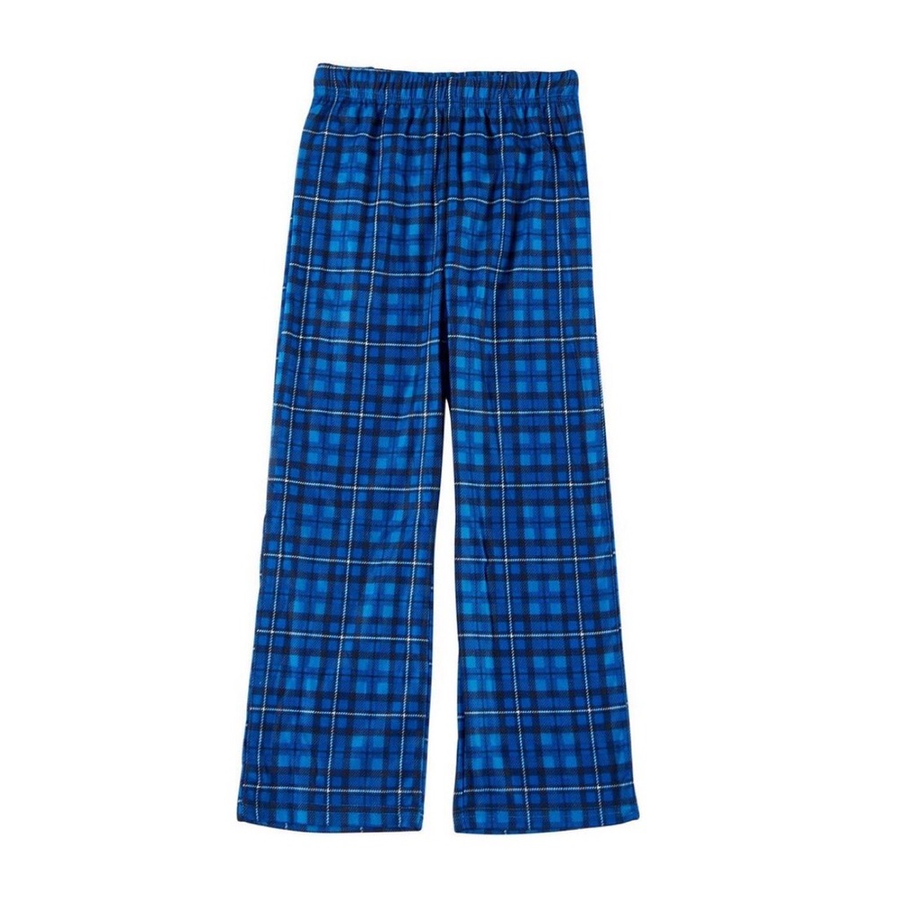 Jelli Fish kids blue plaid pajama pants